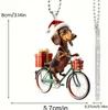 Weihnachtsanhänger in leuchtenden Farben, weihnachtliches Produktbild-Vorschau 6
