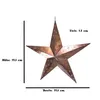 Weihnachtsstern, Deko, Weihnachten, | Eisen, Kupfer | H68,5 Produktbild-Vorschau 2