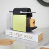 Meuble à café Balvi avec détails en bambou blanc velouté, Voir les images du produit 11