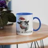 Frohe Weihnachten Tasse Blau Rind Kuh Fleisch Produktbild-Vorschau 4