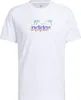 Adidas Performance Herren Kurzarm T-Shirt mit Palmen-Design Produktbild-Vorschau 1