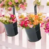 Blumentöpfe, 10er Set Balkontopf, Pflanztopf, Hängetöpfe, Produktbild-Vorschau 4
