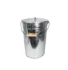 Ascheeimer 24 L für Kamin, Ofen & Grill verzinkt 39 x 27 x Produktbild-Vorschau 4