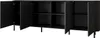 Kommode Sideboard Beistellkommode 4D ZILLO Schwarz Produktbild-Vorschau 3