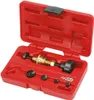 A red plastic case containing a tool set. Náhľad obrázku produktu