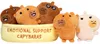 Just Play Emotional Support Capybaras, Kuscheltier Produktbild-Vorschau 1