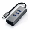 HUB USB Satechi Aluminium Type-C Hub (3x USB 3.0, Ethernet) Podgląd zdjęcia produktu 1