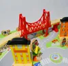 Holzeisenbahn Eisenbahn Kinder Zug Spielzeug 75 Stück Produktbild-Vorschau 5