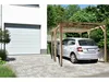 Carport voiture en bois "Solar II" 3 x 5 x 2.4 Voir les images du produit 2