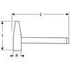 Expert DIN HAMMER 80MM Voir les images du produit 2