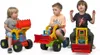 Detské odrážadlo Bager nakladač BAYO 74 cm modrý Náhľad obrázku produktu 6