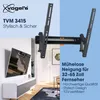 Vogels COMFORT TVM 3415, zwarte, kantelbare wandhouder, Productafbeelding-voorbeeld 6