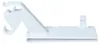 vhbw Scharnier links kompatibel mit Zanussi ZBB28430SL, Produktbild-Vorschau 3