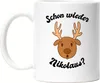 Schon Wieder Nikolaus Tasse weiß Tolle Geschenkidee als Produktbild-Vorschau 1