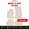 DURBAN Beige Velours-Fußmatten-Set für BMW 5 E60 xDrive Produktbild-Vorschau 17
