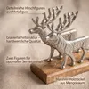 Ambiente Držiak na obrúsky Sob strieborný Náhľad obrázku produktu 4