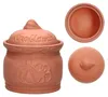 Terra hrnec na česnek s víkem Ø 12,8 cm z terakotové hlíny Náhled obrázku produktu 7