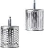 Two metal graters with shafts are shown against a white background. Produktbild-Vorschau