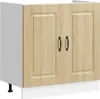 vidaXL Dřezová skříňka Kalmar Sonoma dub 80x46x81,5 cm Náhled obrázku produktu 1