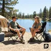 Chaise de camping Epifit GO300 noire, pliable, pour Voir les images du produit 13