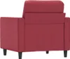 vidaXL Sessel Weinrot 60 cm Kunstleder Produktbild-Vorschau 6