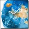 Coloray Uhr auf Leinwand 30x30 cm Wand Uhr Dekoration Produktbild-Vorschau 1