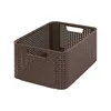 Korb Curver® STYLE2 M, dunkelbraun, 38x29x17 cm Produktbild-Vorschau 1