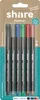 Fineliner pennen, type Y-11-11-02, gesorteerd, 6 stuks. Productafbeelding-voorbeeld 1