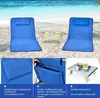 COSTWAY 2 x mata plażowa ze stolikiem bocznym, mata plażowa Podgląd zdjęcia produktu 5
