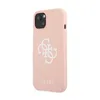 Guess Silicone 4G Big Logo - iPhone 13 mini Hülle (Pink) Produktbild-Vorschau 2