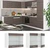 Küchenglasschrank Vicco R-Line Edelgrau 80 cm, Model 29754 Produktbild-Vorschau 2