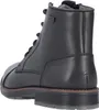 A black leather boot shown from the back-left side. Produktbild-Vorschau