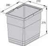 Ninka eins2vier Abfallsammler Höhe: 275 mm Volumen: 13,5 Produktbild-Vorschau 2