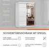 Kleiderschrank Schwebetürenschrank Schrank Schlafzimmer 150 Produktbild-Vorschau 10