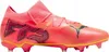 A single red Puma Future 7 Match FG/AG men's football shoe is shown from the side against a white background. Produktbild-Vorschau