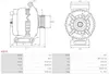 Lichtmaschine Volvo Xc90 S60 V70 2.5 2.4D Náhled obrázku produktu 10