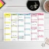 Tafelkalender 2027 Bunt DIN A5 3er Set Halbjahreskalender Produktbild-Vorschau 4