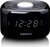 Lenco CR-12BK - Radiosveglia FM con luce notturna - Nero Anteprima dell’immagine prodotto 1
