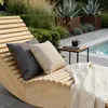 HOME DELUXE Wellenholzliege WOLGA - 60 cm | Holzliege, Produktbild-Vorschau 6