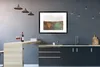 MuchoWow® Gerahmtes Poster Abstrakt - Luxus - Gold 80x60 cm Produktbild-Vorschau 5