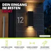 AALBORG designové nástěnné svítidlo venkovní světlo nahoru Náhled obrázku produktu 3