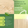 be4nature Bordure de jardin bois flexible 10 x 200 cm brun Voir les images du produit 2
