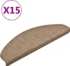 vidaXL Tapis de sol auto-adhésifs 15 pcs. 65x21x4 cm Beige Voir les images du produit 8