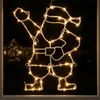 LED Weihnachts Fenster Silhouette XXL - Motiv: Nikolaus Produktbild-Vorschau 5