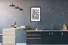 MuchoWow® Gerahmtes Poster Abstrakt - Minimalismus - Design Produktbild-Vorschau 2