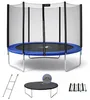Rundes blaues Trampolin Ø 300cm mit Netz, Leiter, Abdeckung Produktbild-Vorschau 1