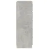 Cassettiera Grigio Cemento 60x36x103 cm in Legno Anteprima dell’immagine prodotto 7