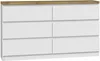 Roe Furniture | Kommode - 6 Schubladen - 120 cm - Weiß matt Produktbild-Vorschau 3