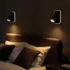Rohrring-Wandleuchte, schwarz, 1xGU10 + LED 6W Produktbild-Vorschau 5