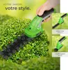 Taille haie électrique 2 en 1 - vert Voir les images du produit 3